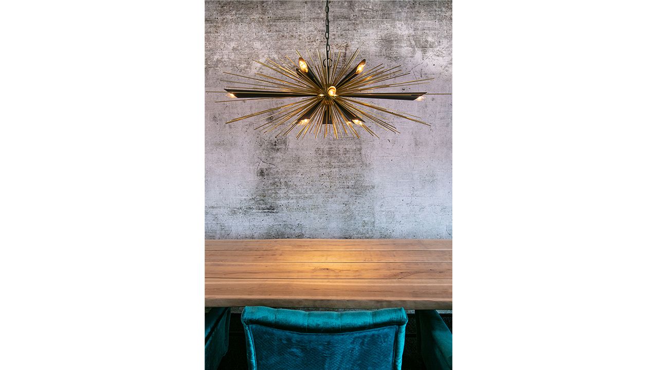 Hanglamp LB016-12+1 Springfield  | Leclercq & BouwmanB125 x D55 cm