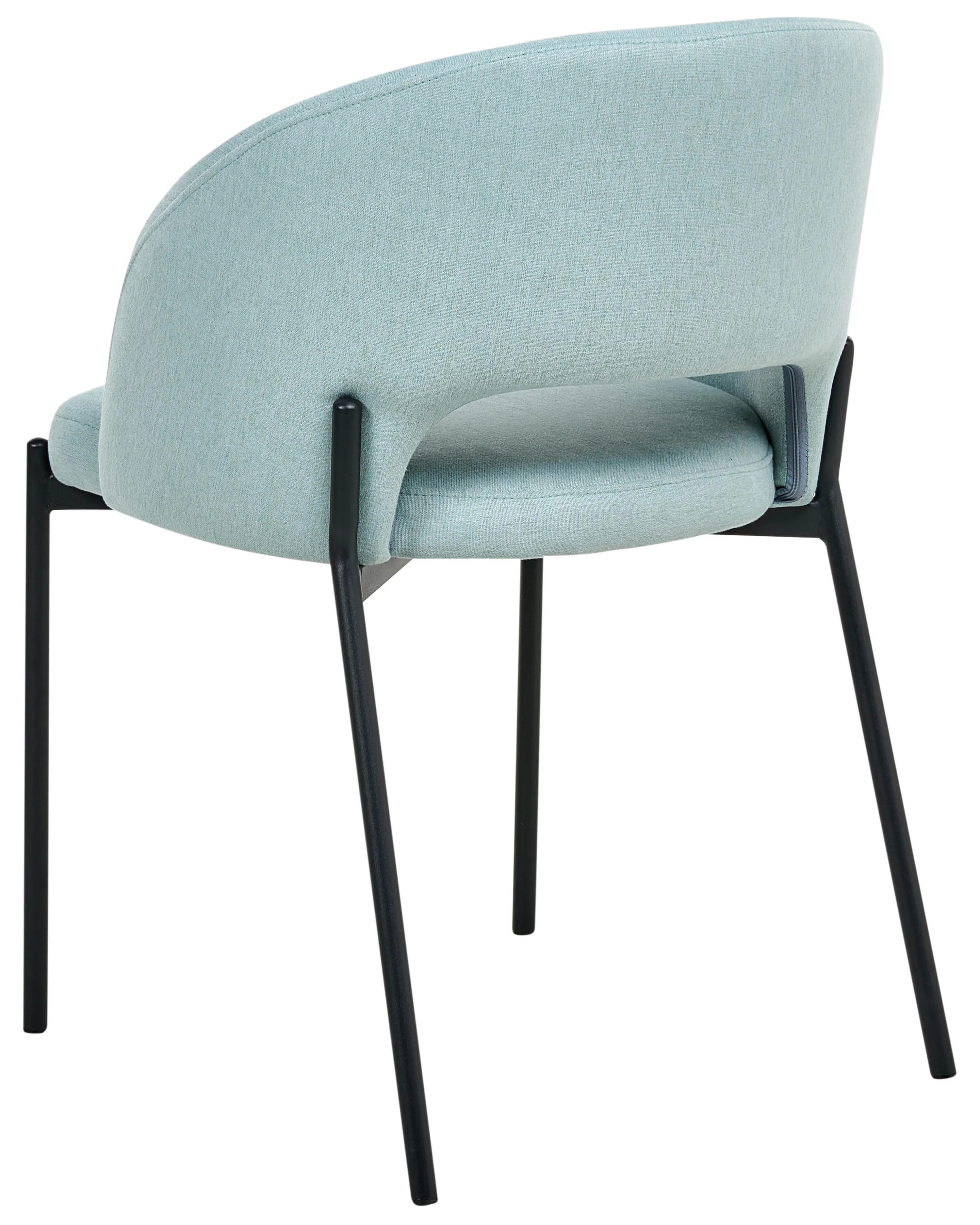 Set van 2 eetkamerstoelen PENNY Stof Lichtblauw