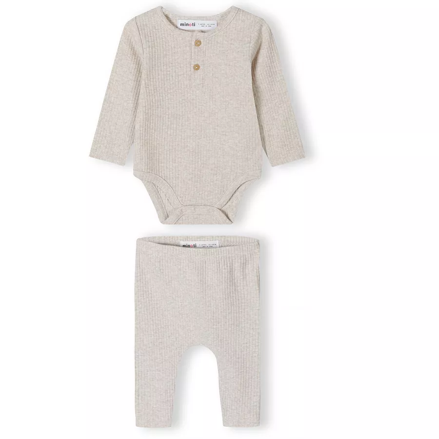 MINOTI Body & Leggings Beige