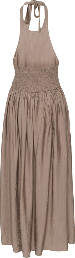 Culture CUamino Halterneck Dress Taupe gray