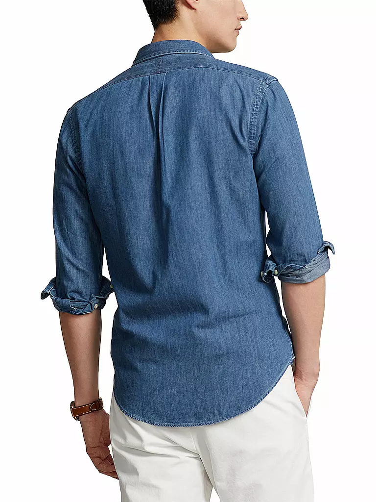 POLO RALPH LAUREN Jeanshemd Slim Fit blau