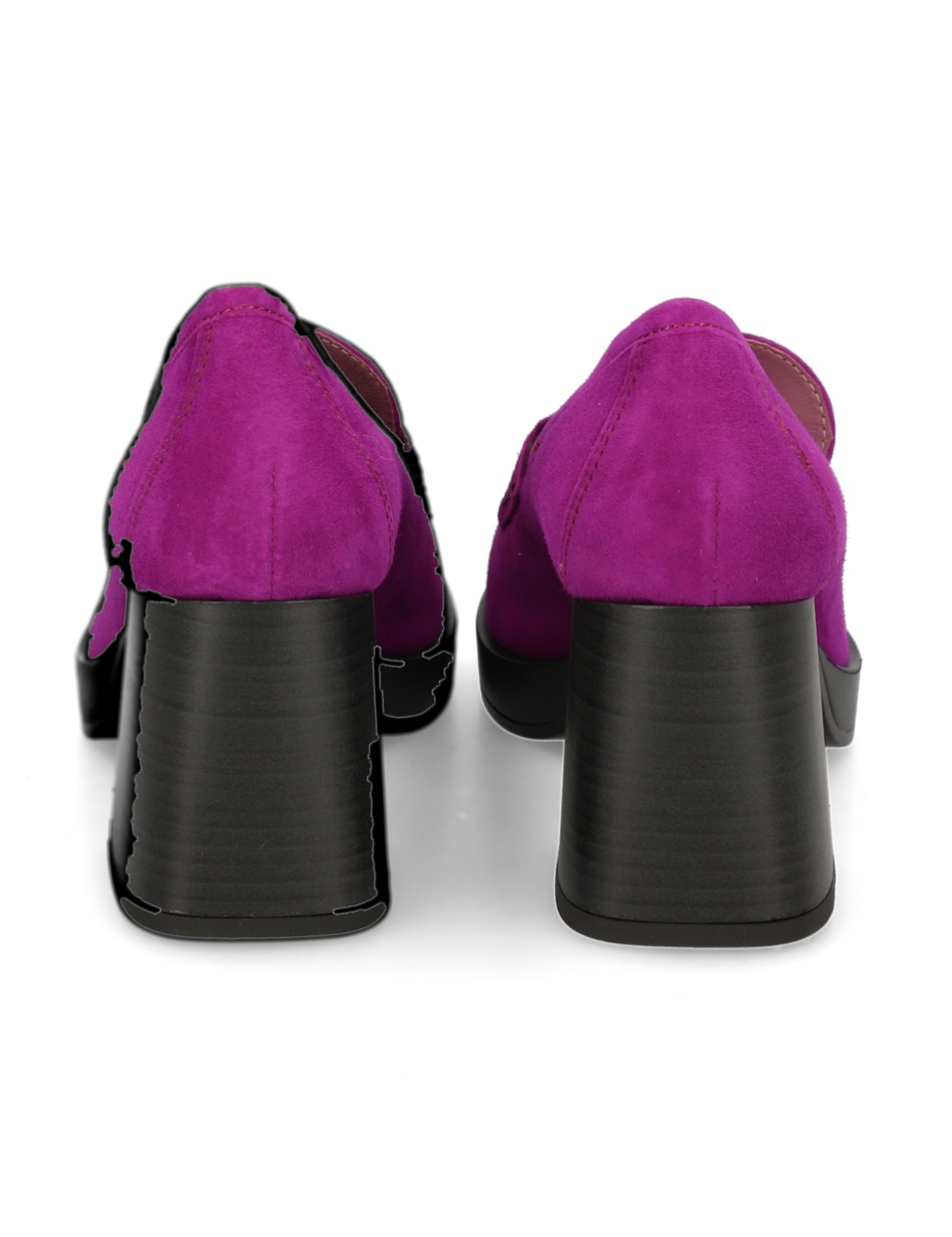 Veloursleder Pumps