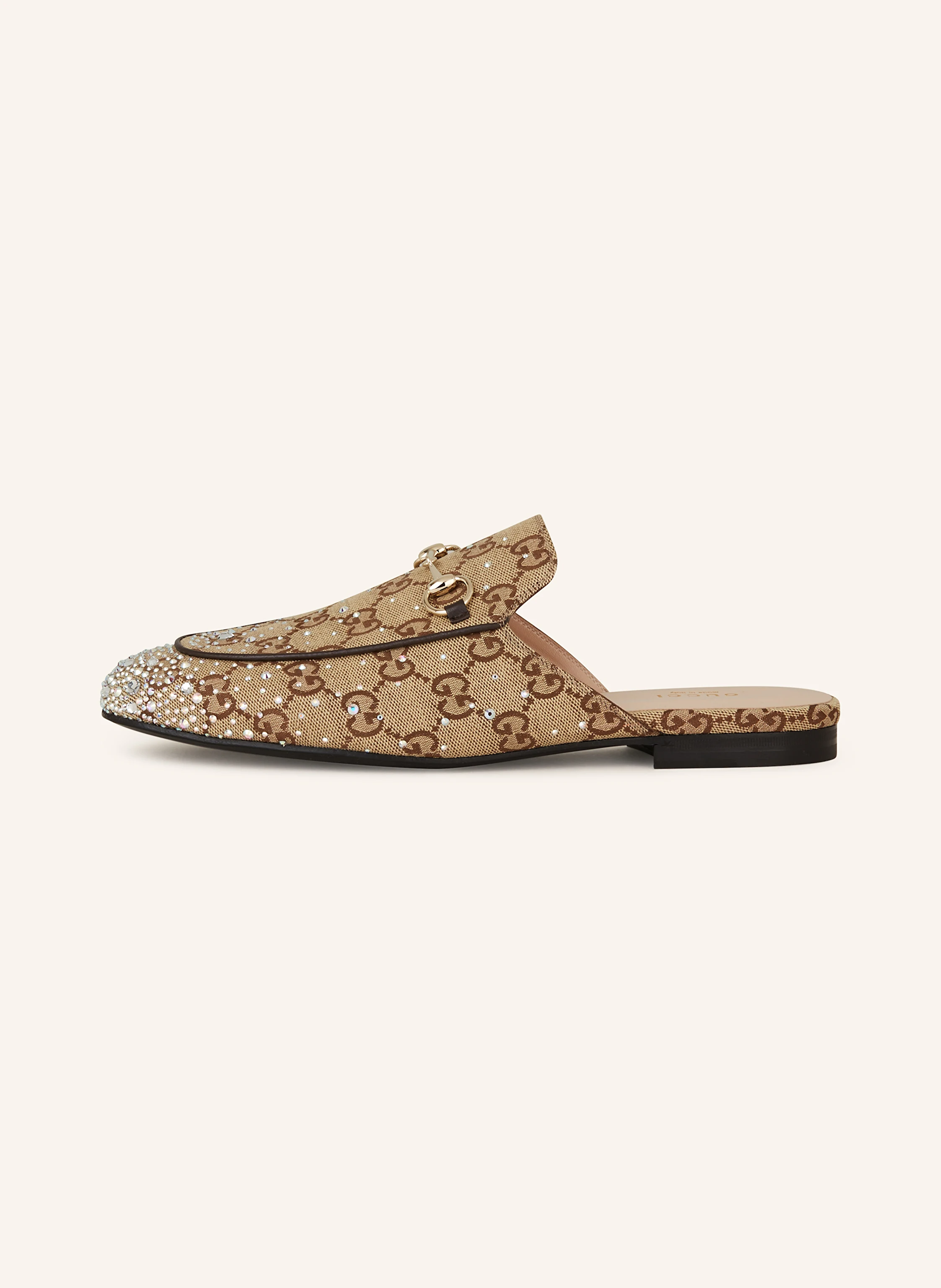 GUCCI Mules mit Schmucksteinen