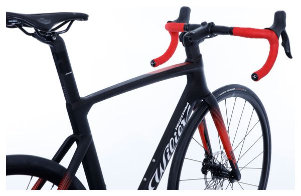 Vélo de Route Wilier Triestina Cento10 SL Sram Rival eTap AXS 12V 700 mm Noir Rouge 2024