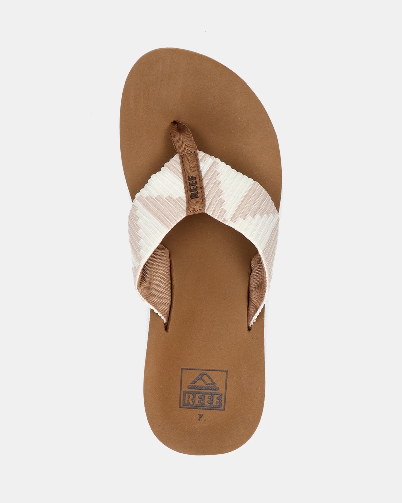 Reef Spring Woven Slippers  - beige