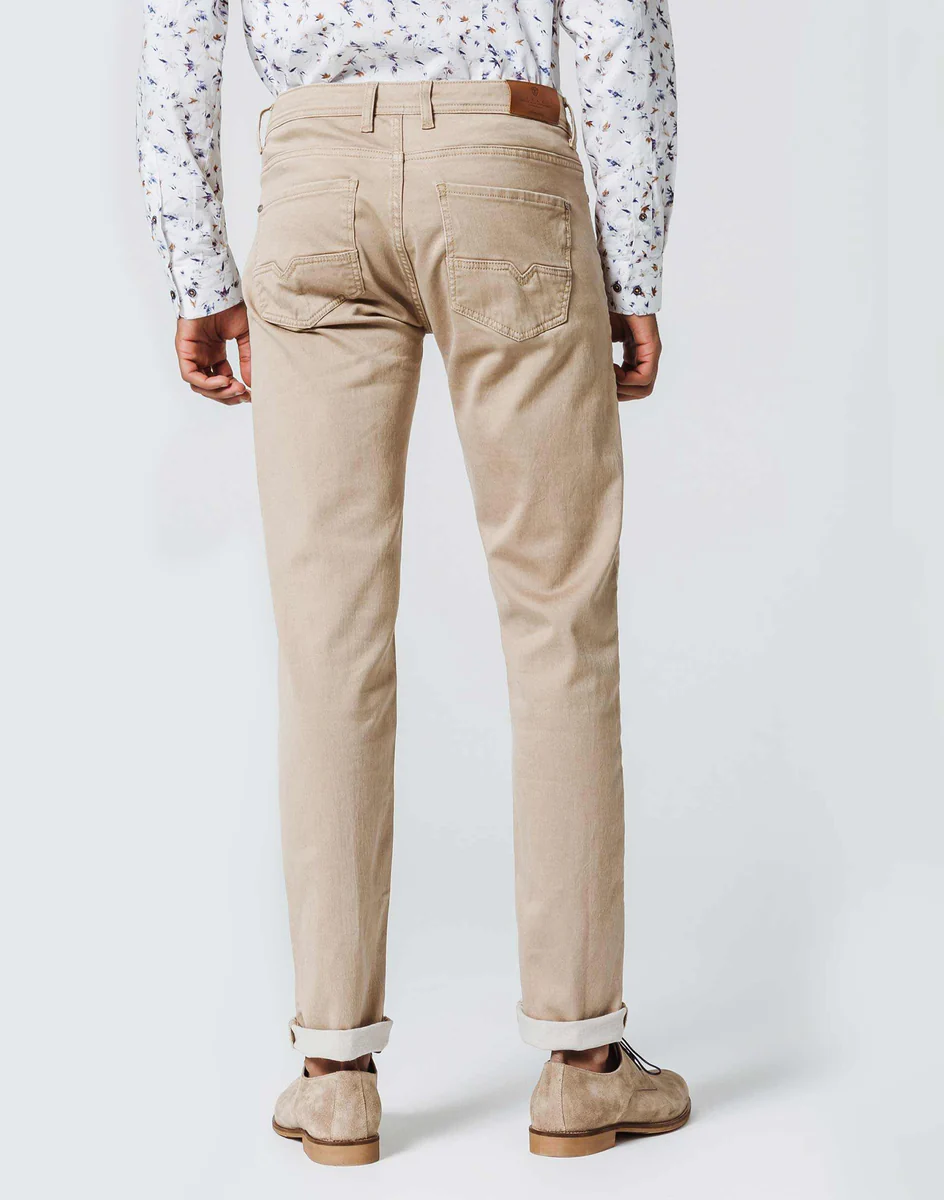 Jean Power Stretch Beige