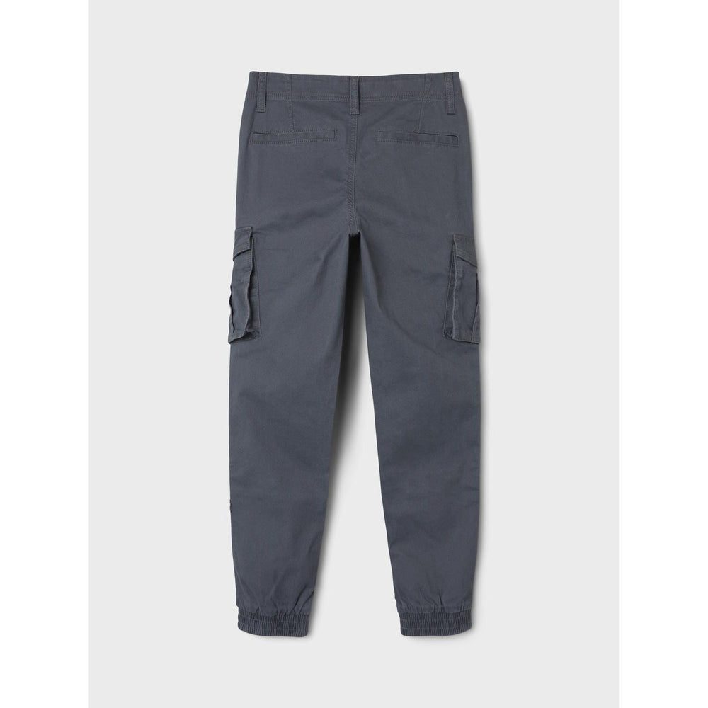 Køb Name It Lava Smoke Ryan Cargo Twill Bukser Noos