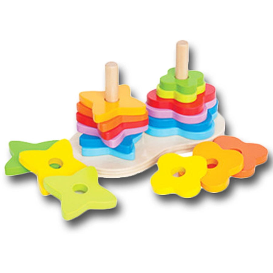 Hape Regenbogen Steckspiel