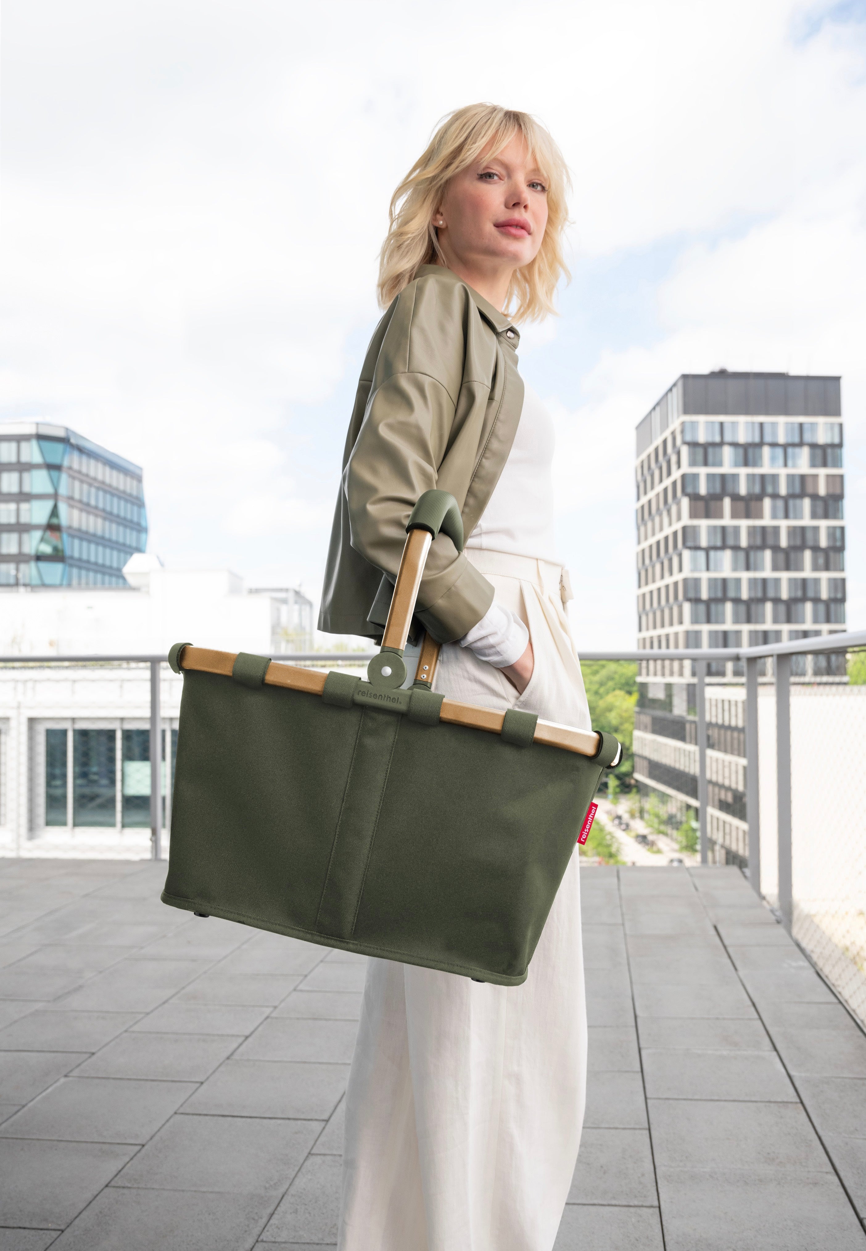 Carrybag Forest Gold - Einkaufskorb