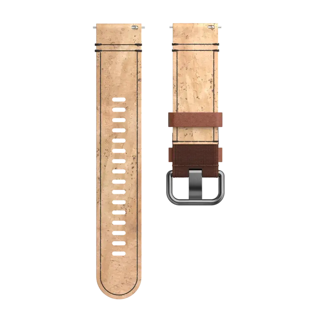 Polar Polsband Grit/Vantage 22mm Leren Brons M/L