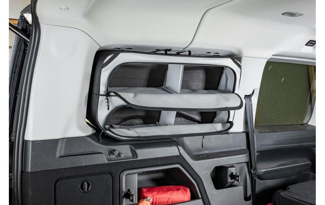 Organizer im Set mit Paneel, Fahrerseite, kurz<br>Fensterpacktasche für VW Caddy 5