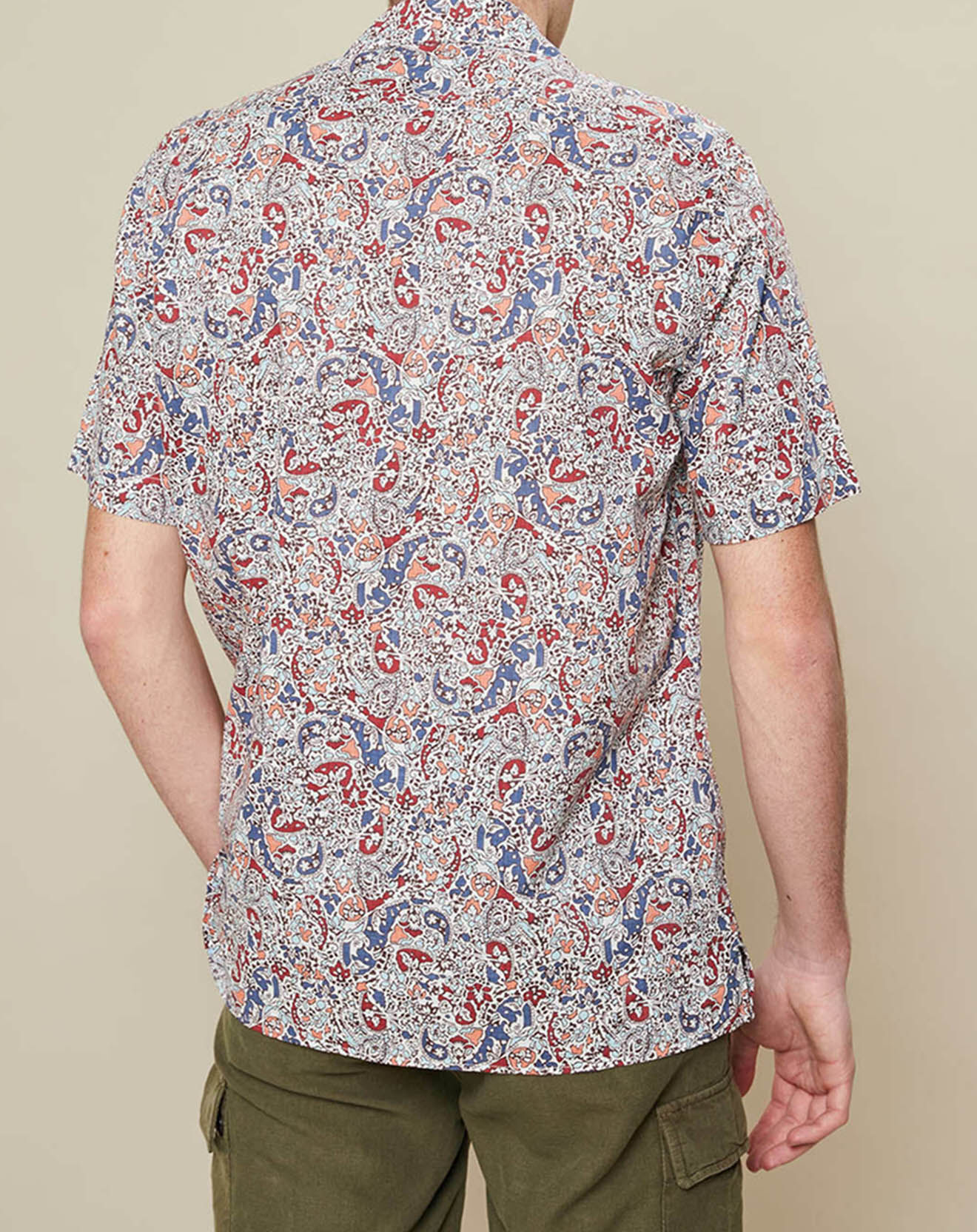 Hartford Chemise slim Slam imprimée multicolore