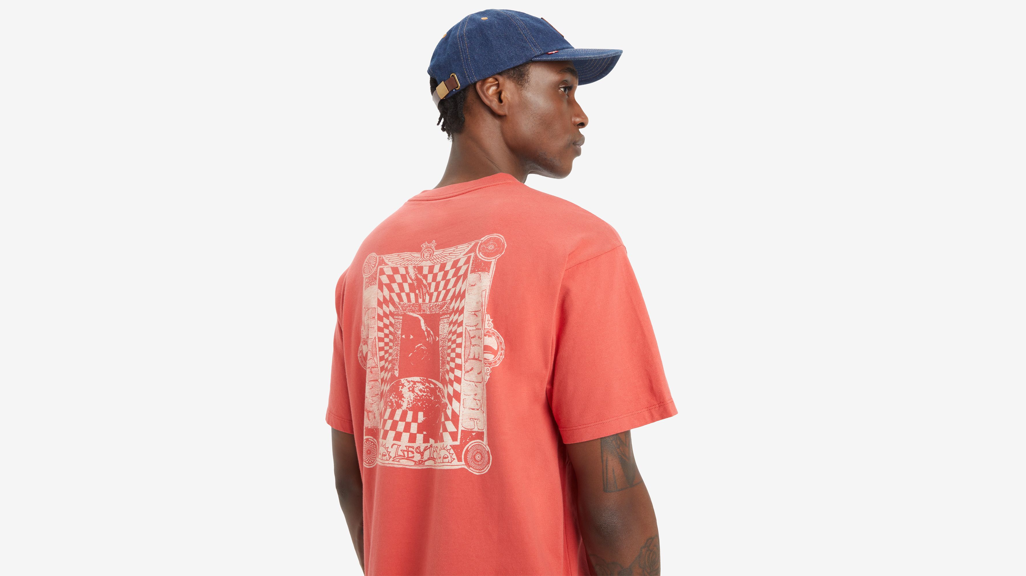T-shirt graphique Vintage - Eccentric Authentic Vw Baked Apple - Rouge