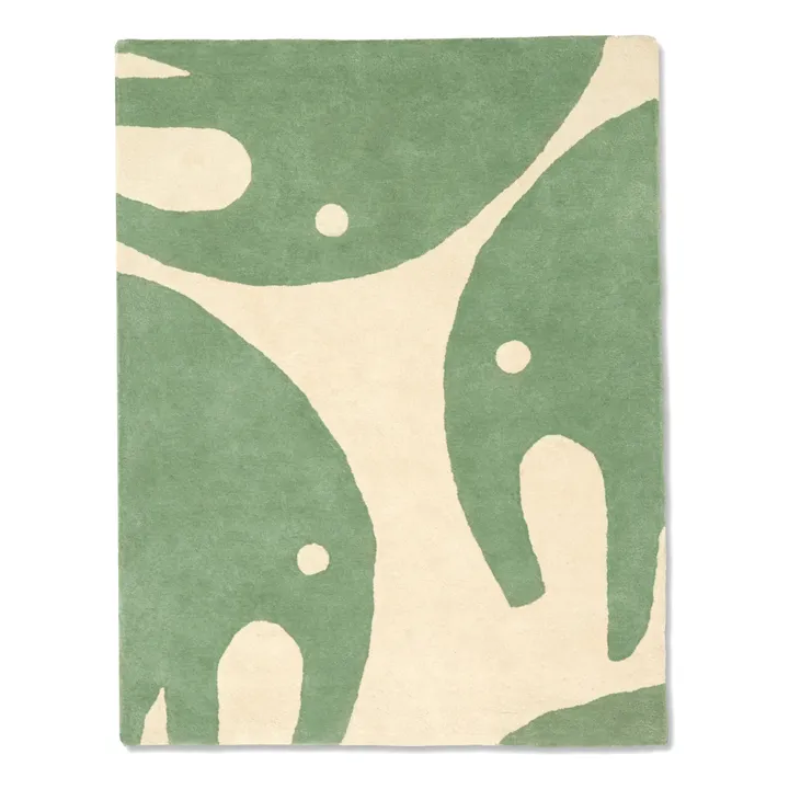 Bleuu-studio Tapis Eléphant | Vert