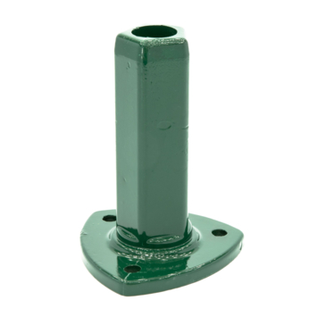 Giardino voet voor ronde tuinpaal 60 mm groen