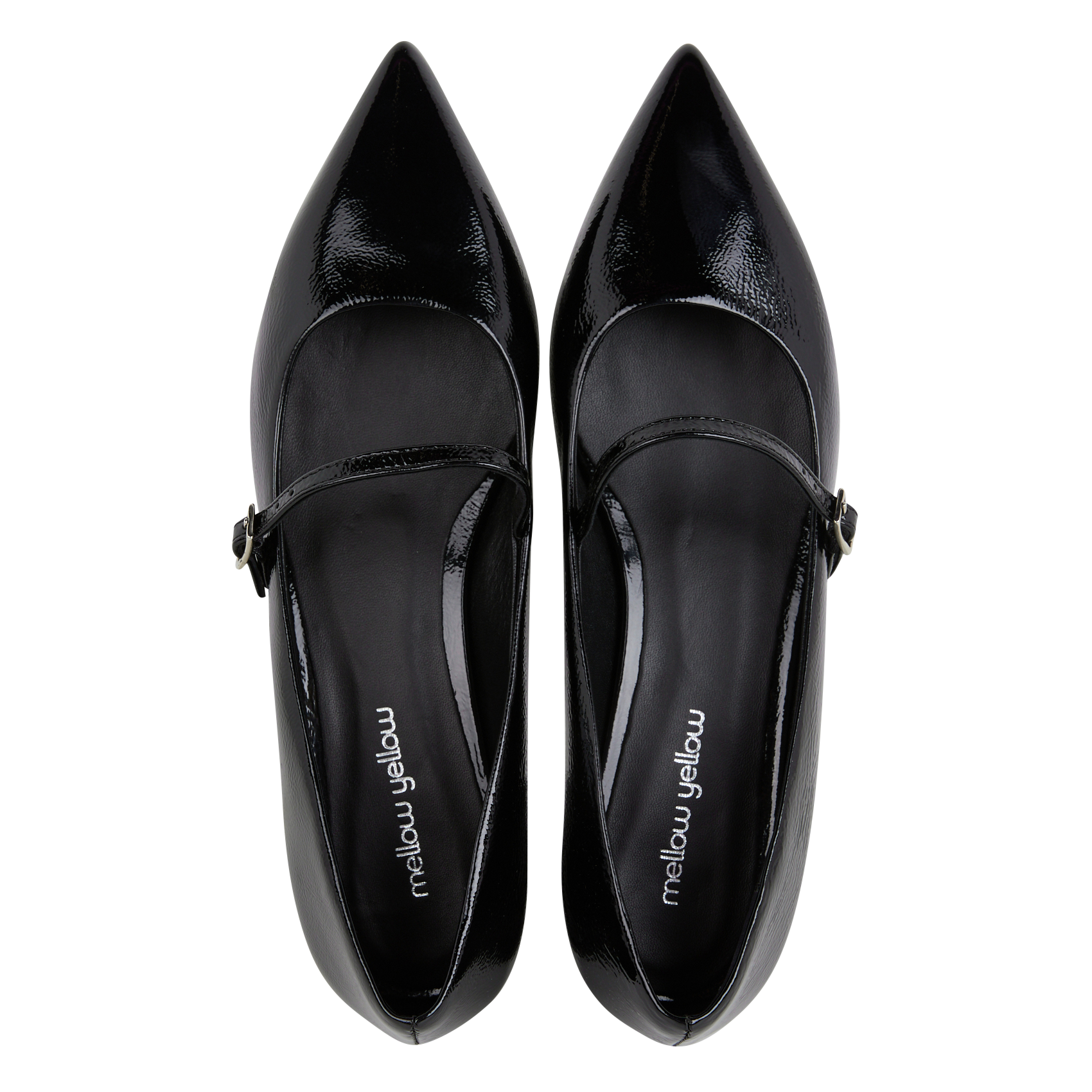 FREDERICA - Ballerines en cuir vernis | Noir