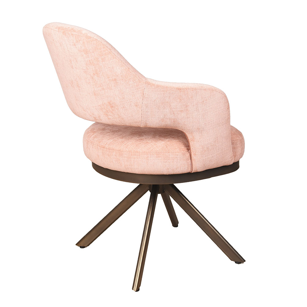 Eetkamerstoel Firenze Be Cotton rosewood