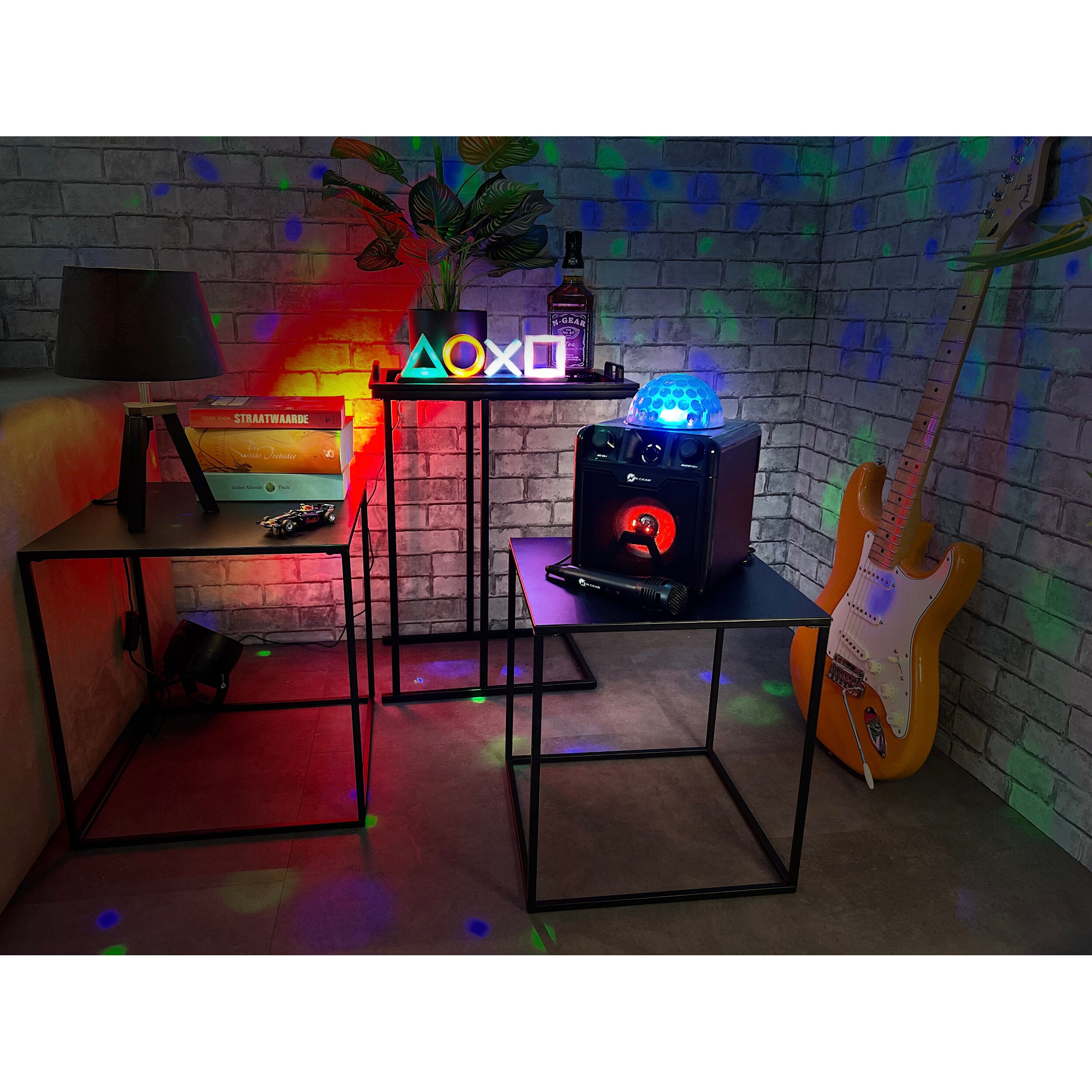 N-Gear Disco Block 410 mobiele Disco/Karaoke speaker