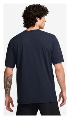 Maillot manches courtes Nike Dri-Fit UV Hyverse Bleu Homme