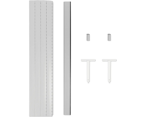 Schellenberg rolluik complete set Systeem Mini B 900 x H 1100 mm grijs