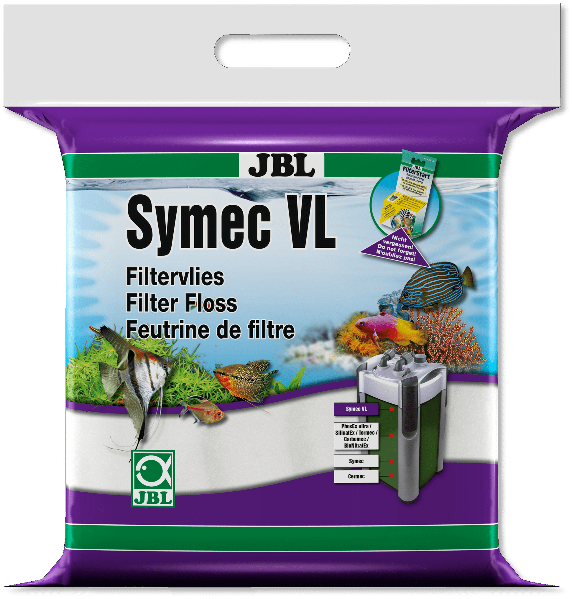 JBL Symec VL Filtervlies 80x25x3cm