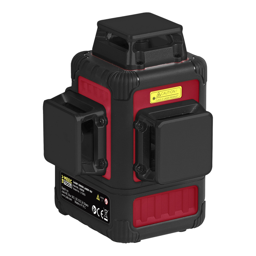Krysslaser grønn 3 x 360° 30 m
