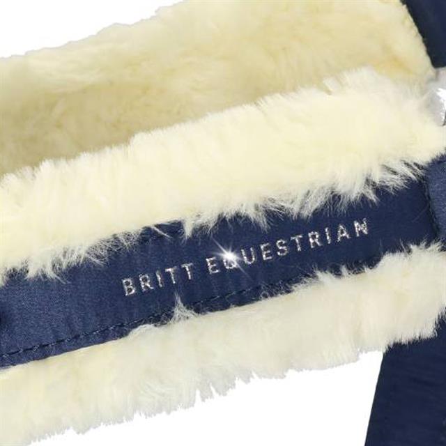 Halsterset BRITT EQUESTRIAN AW25 Fur Donkerblauw