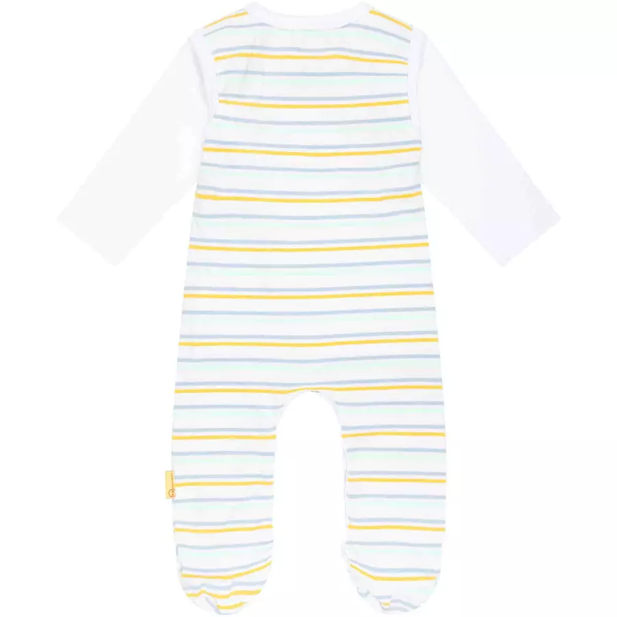 Steiff Strampler Set Bright White