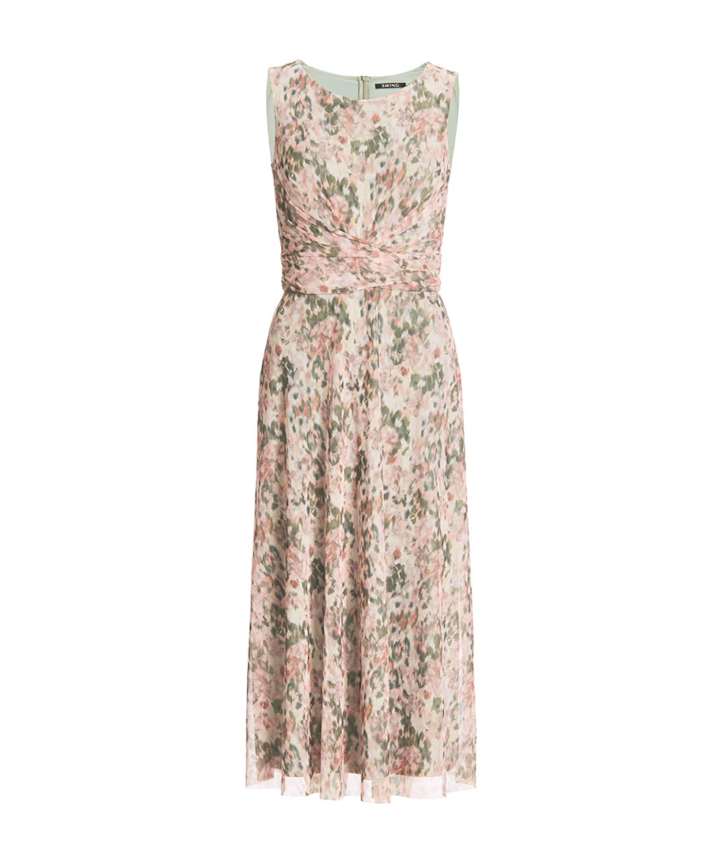 Swing Dames jurk roze