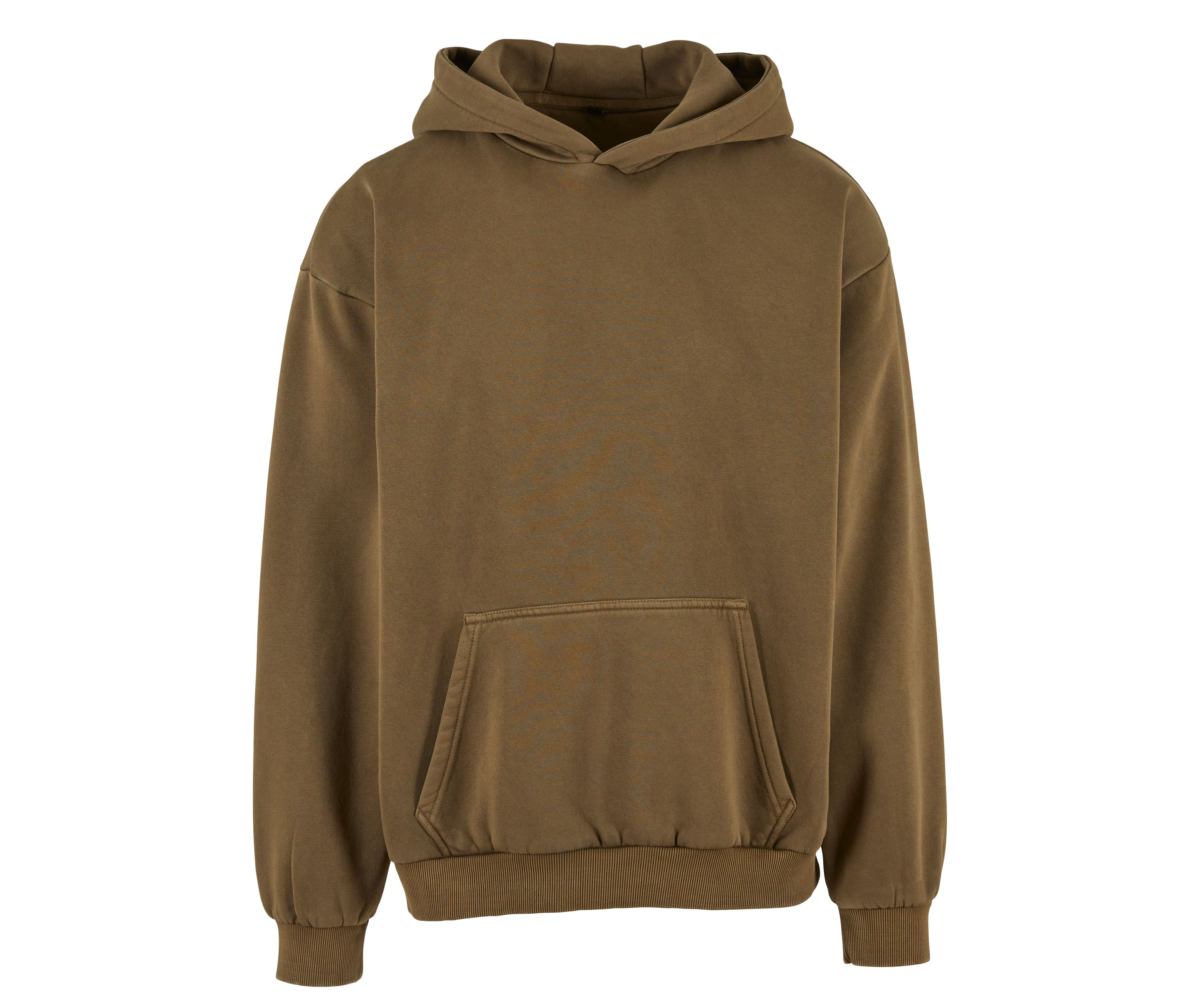 BUILD YOUR BRAND BY294 - Sweat à capuche lourd délavé