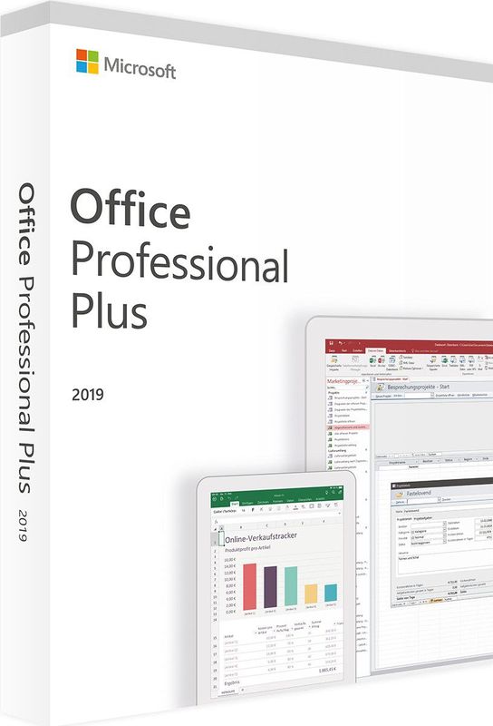 Microsoft - Office 2019 Professional Plus - 5 Gebruikers - Licentie