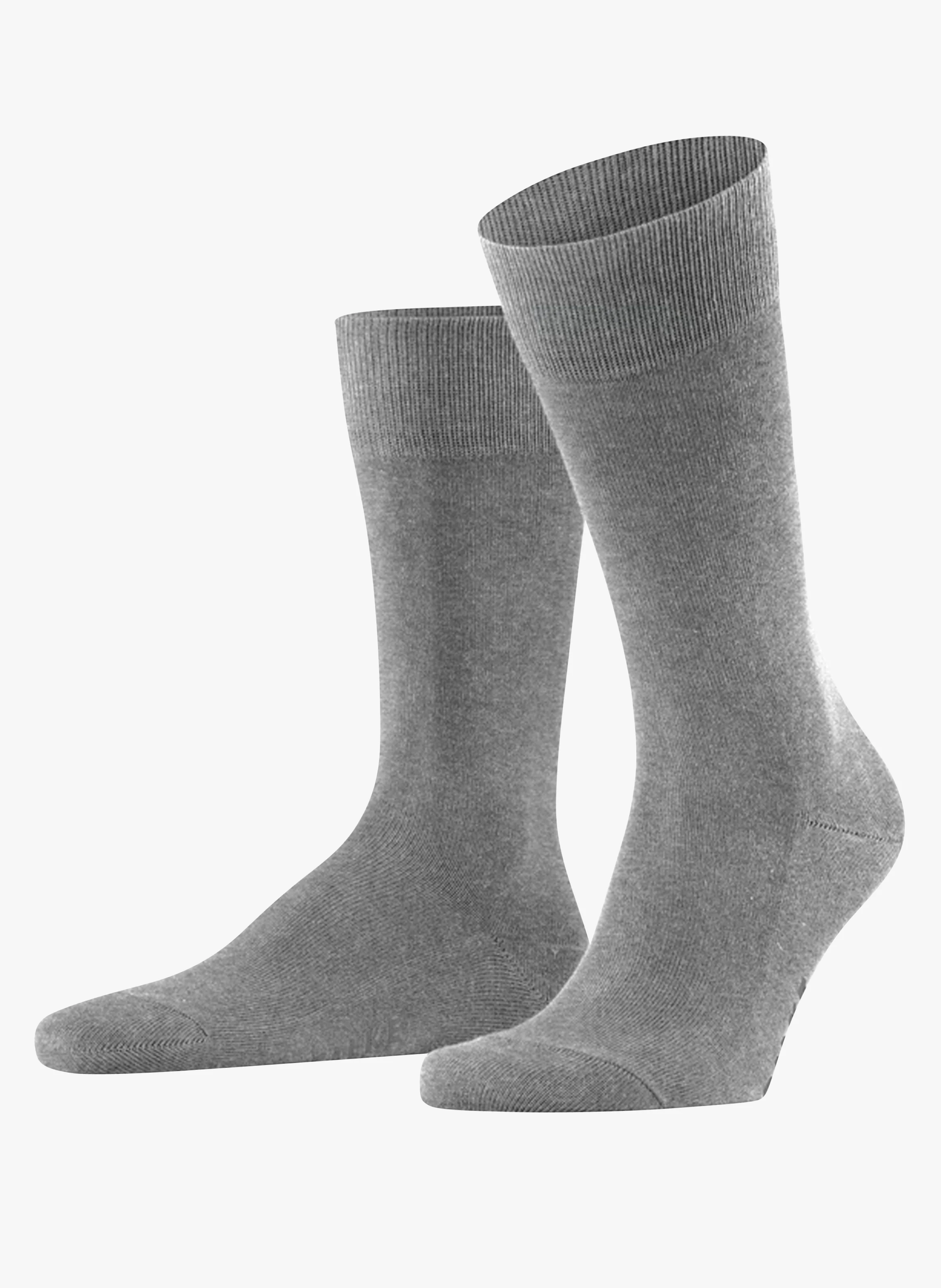 FAMILY - Chaussettes en coton mélangé | Gris