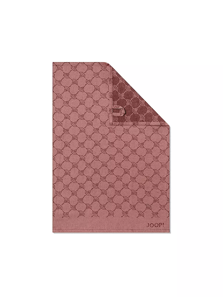 JOOP Geschirrtuch CUISINE 50x70cm Bordeaux dunkelrot