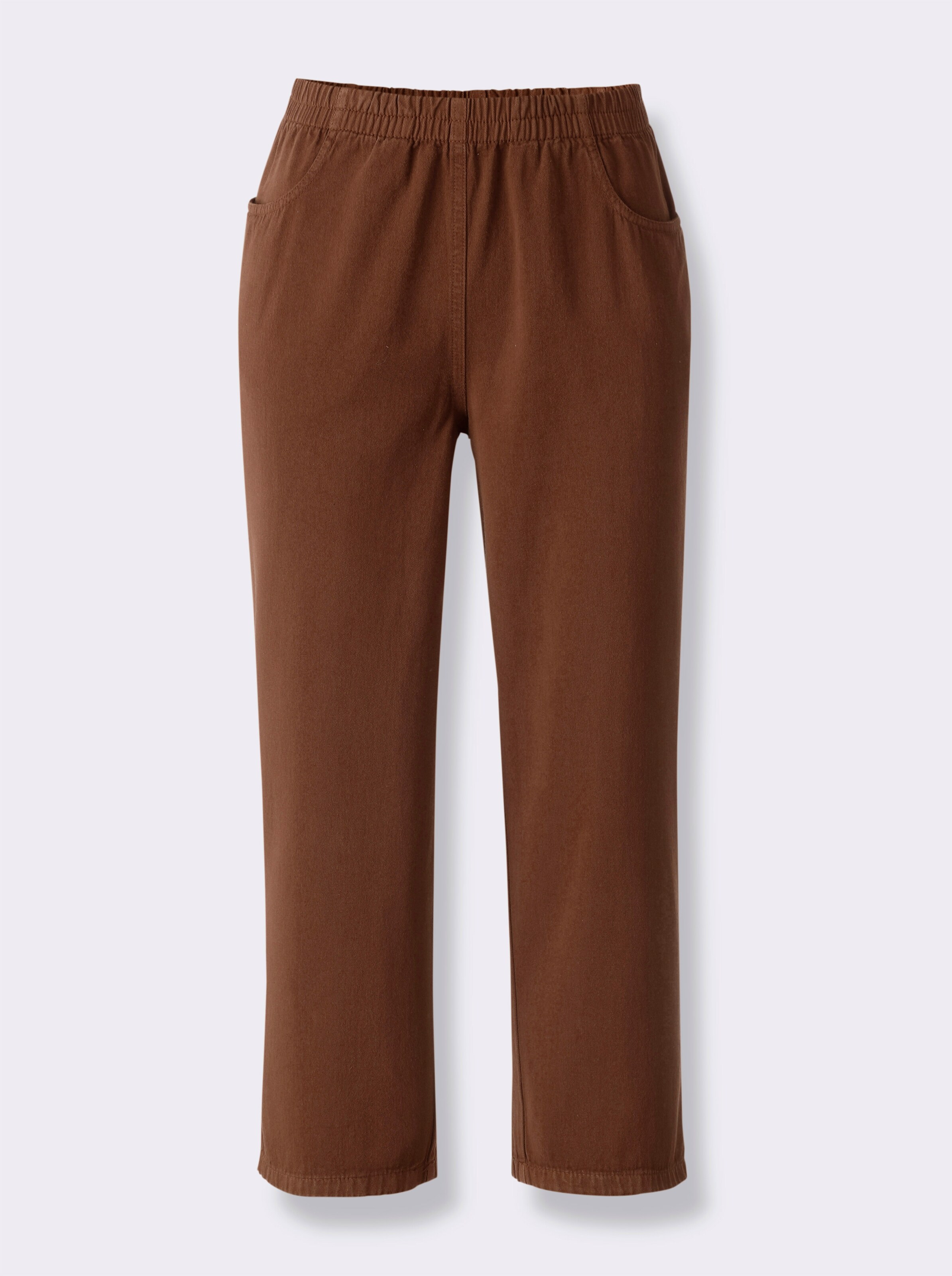 Caprihose aus reiner Baumwolle