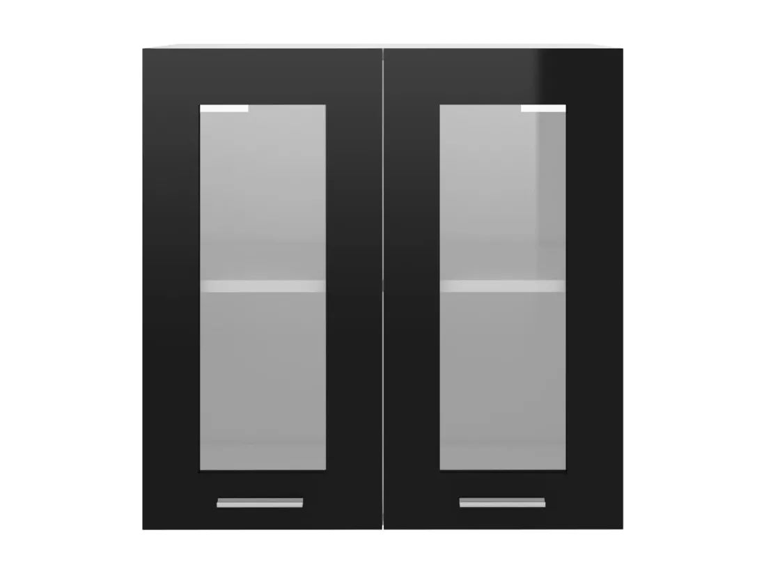 Armoire en verre suspendue 