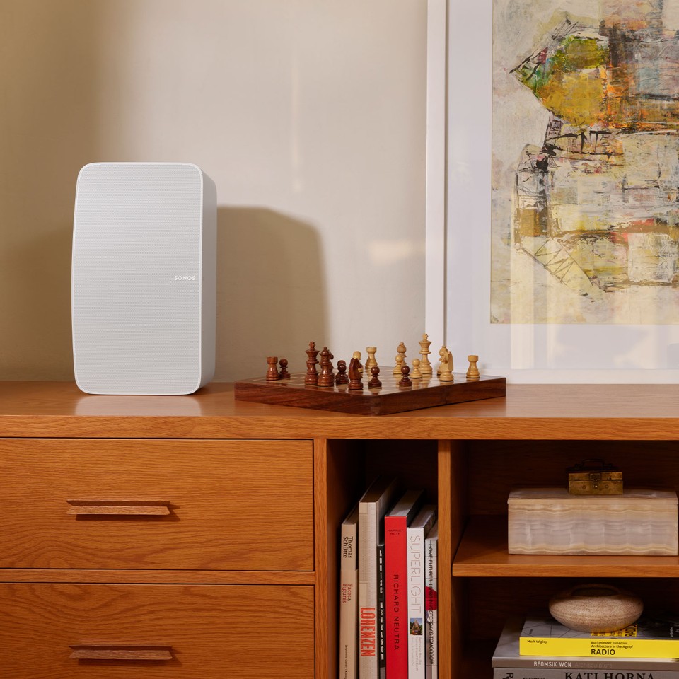 Sonos - 2xFive Wireless Multiroom Speaker White - Bundle