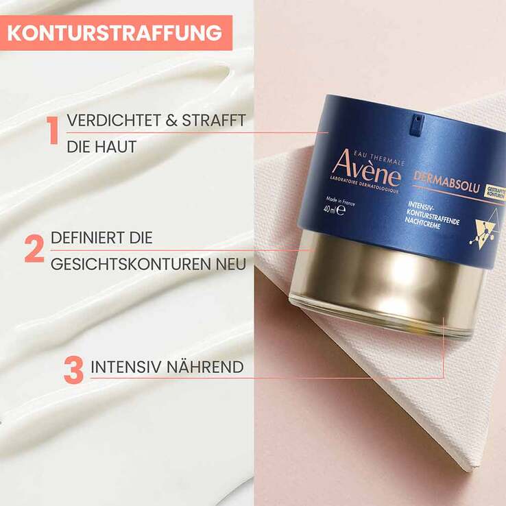 Avene Dermabsolu intensiv-konturstraffende Nachtcreme, 40 ml
