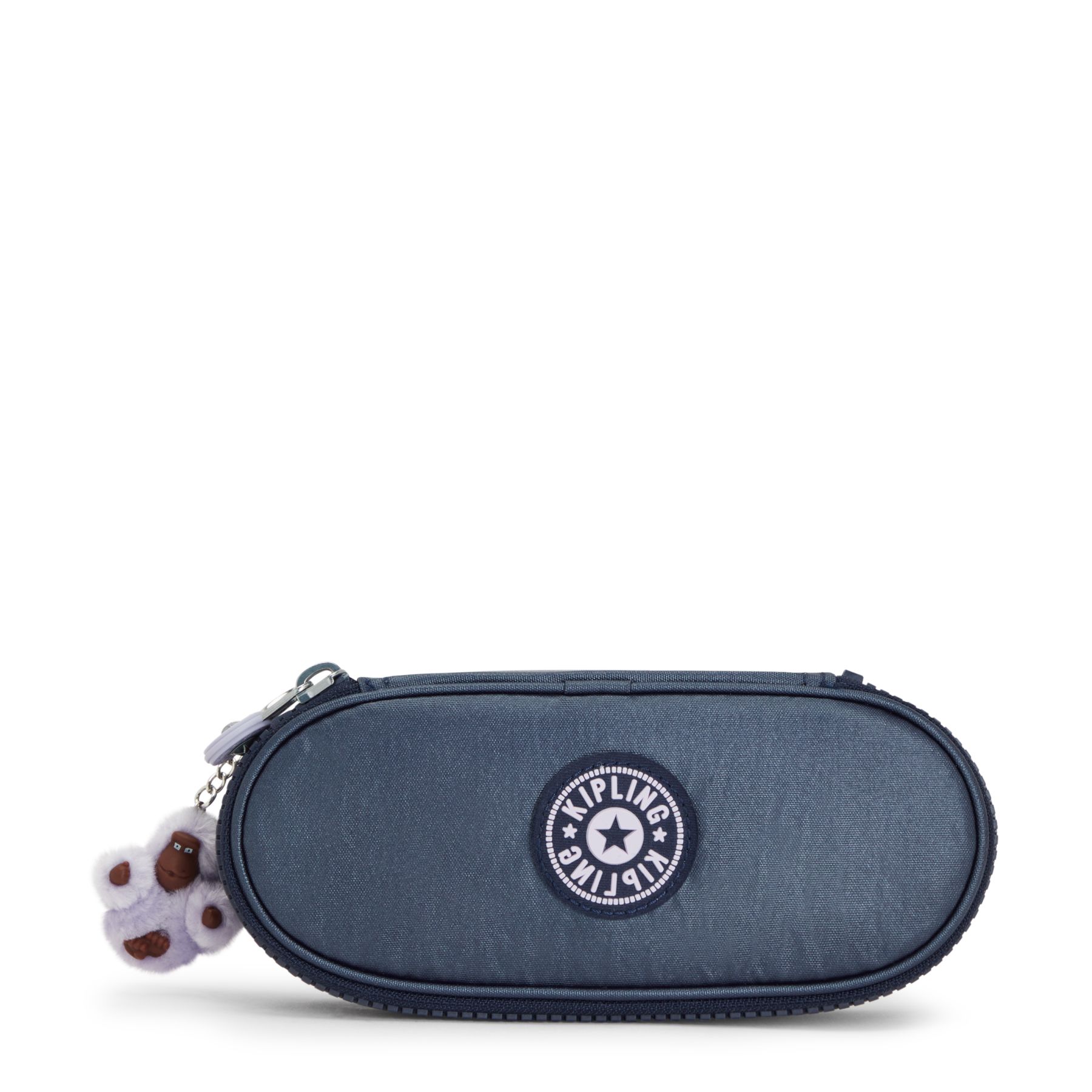 DUOBOX Trousse zippée moyenne à imprimé - Admiral Bl Metallic