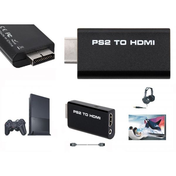 Adaptador Conversor PS2 para Hdmi