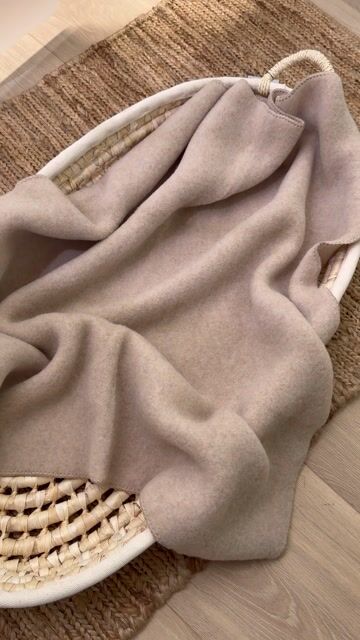 Ullteppe Baby – Varm Ullfleece 100% Merino | 85×85 cm