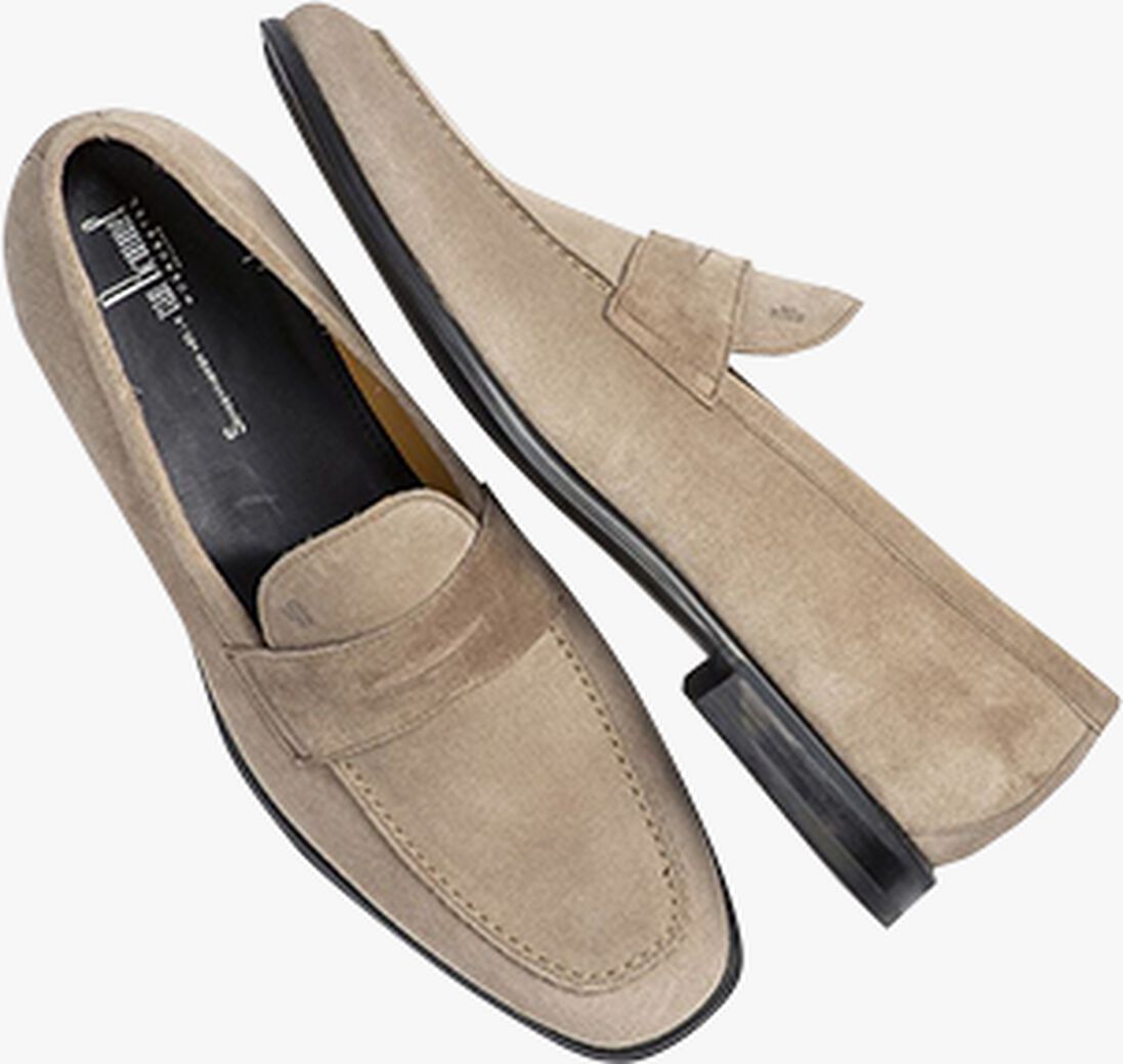 bruine van bommel loafers sbm-40038