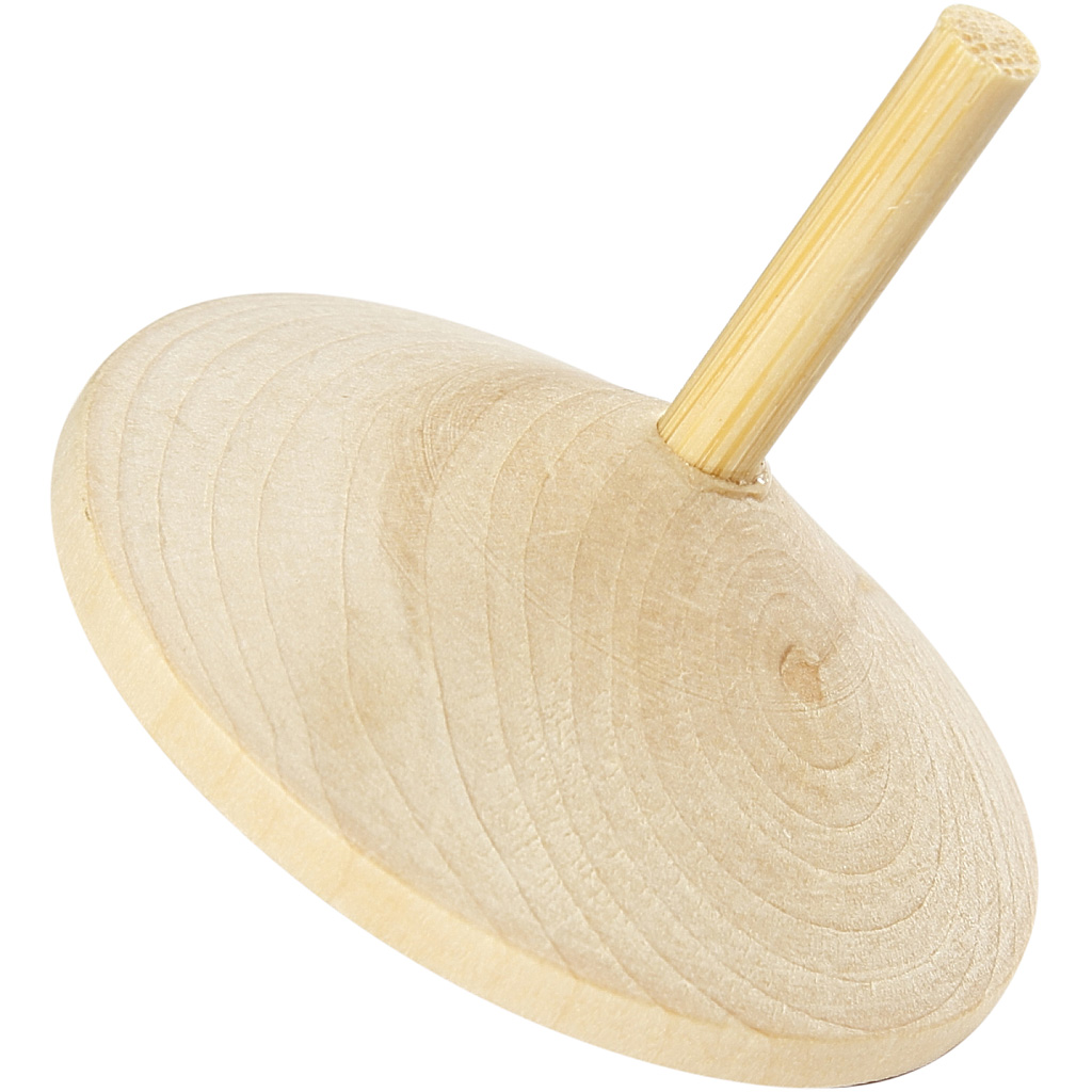Houten Tol Naturel, Ø 5,5cm