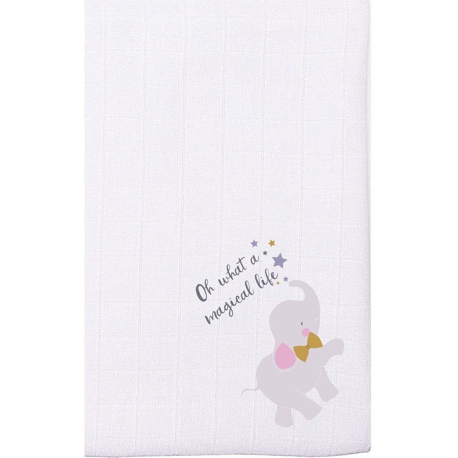 Liliput Mulltuch 2er Set kleines Wunder mehrfarbig