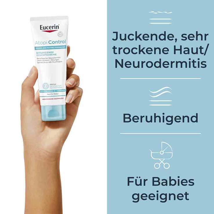 Eucerin AtopiControl Gesichtscreme, 50 ml