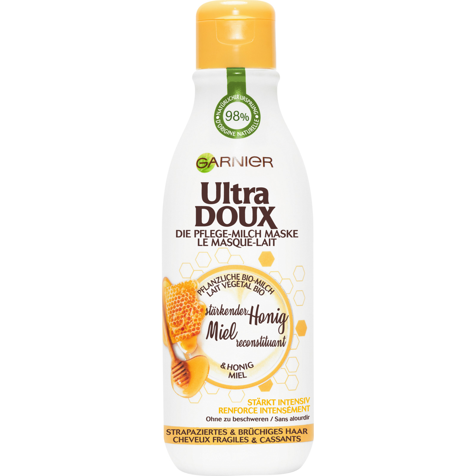 Garnier Ultra Doux Pflege-Milch Maske Stärkender Honig 250 ml