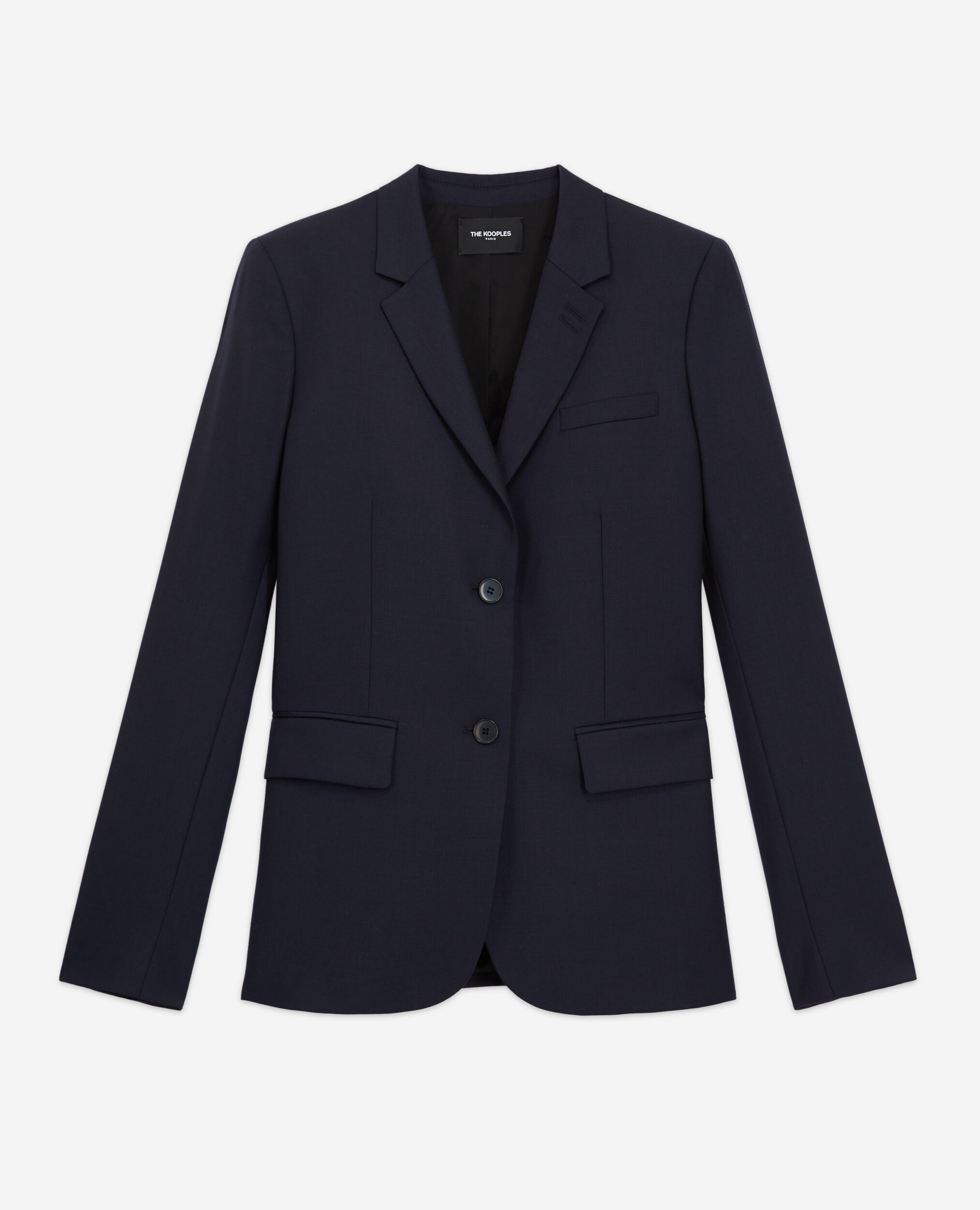Veste de costume laine bleu marine