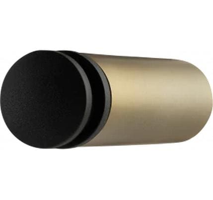 Türsicherung Entra 8 cm, Gold/SchwarzWandtürstopper