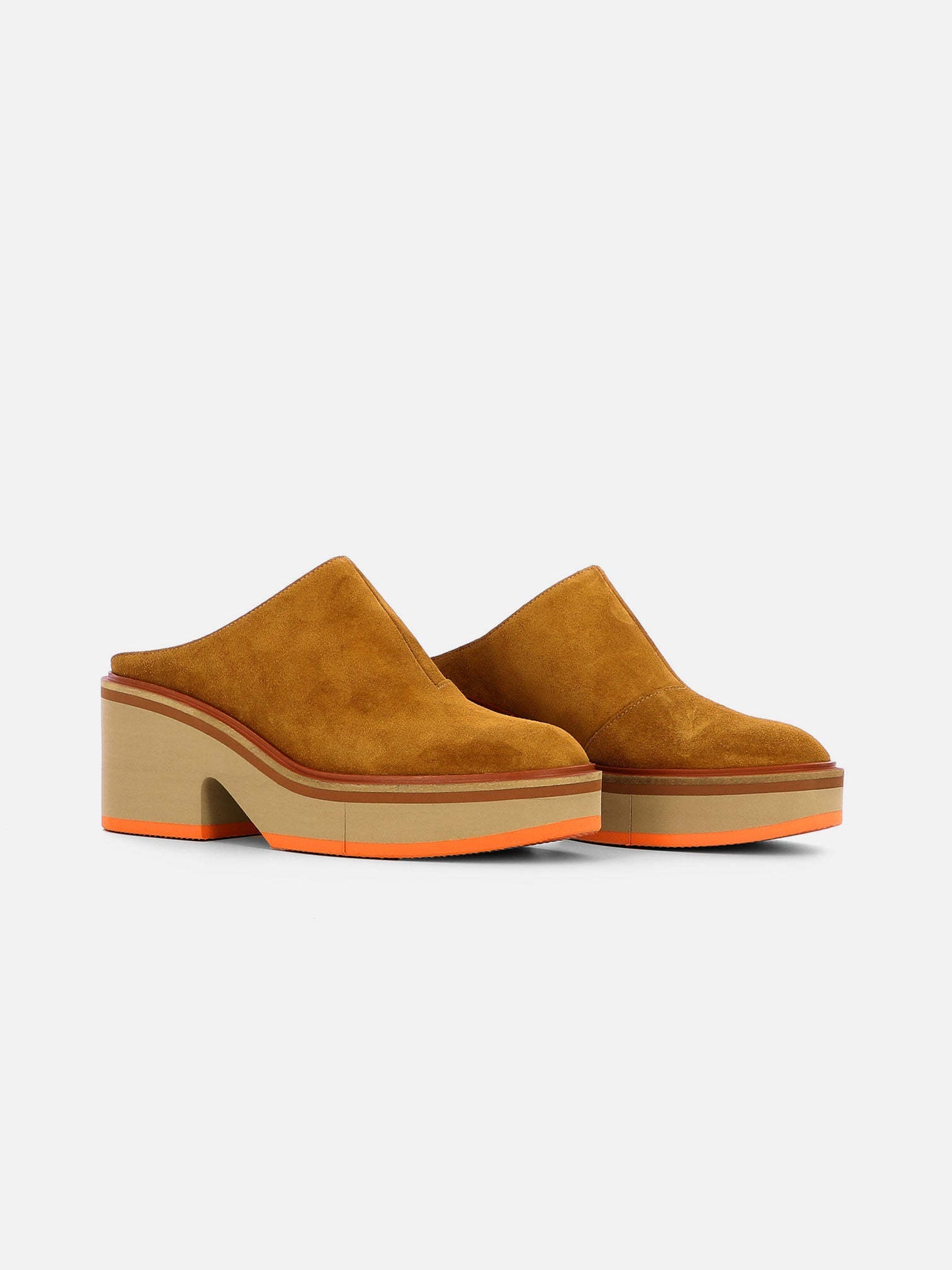 MULES - AMIGO mules, calfskin brown