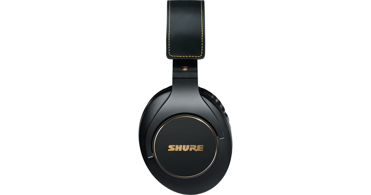 SHURESRH840A Professionele studio-koptelefoon over-ear hoofdtelefoon  (Zwart/goud)