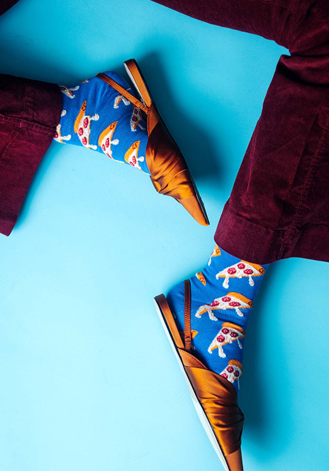 DillySocks Socken Pizza Drip